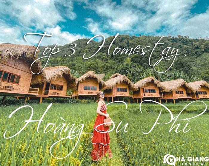 Top 3 Homestay ở Hoàng Su Phì - Hà Giang